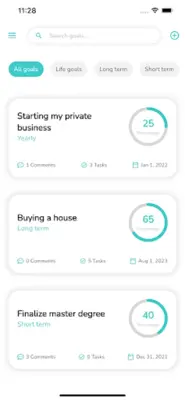 Life Objectives android App screenshot 4